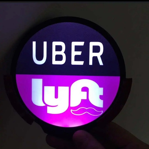 Uber/Lyft Rideshare Led Sign For Drivers - Picture 1 of 4